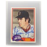 Steve Renko 1981 Topps Auto