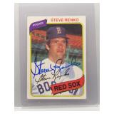 Steve Renko 1980 Topp Auto