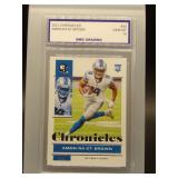 Amon-Ra St. Brown 2021 Chronicles Rookie BMG 10