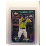 Spencer Nivens 2024 Topps Chrome Pro Debut
