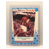 Michael Jordan 1989 Fleer All-Stars