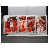 Michael Jordan 1998 Upper Deck Sticker Pack Lot 4