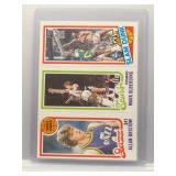 1980 Topps NBA Tri-Card