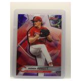 Andrew Abbott 2025 Bowman's Best Purple /250