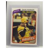 Dave Parker 1980 Topps All-Star