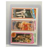 1980 Topps NBA Tri-Card