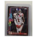 Malik Nabers 2025 Topps Chrome Future Stars