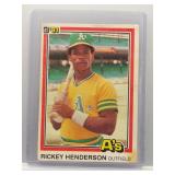 Rickey Henderson 1981 Donruss