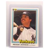 Reggie Jackson 1981 Donruss