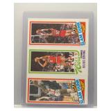 1980 Topps NBA Tri-Card Julius Erving