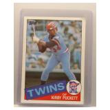 Kirby Puckett 1985 Topps Rookie