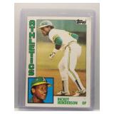 Rickey Henderson 1984 Topps