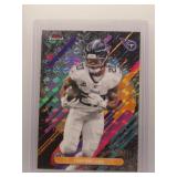 Tony Pollard 2025 Topps Finest Black Xfractor /10
