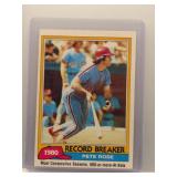 Pete Rose 1981 Topps Record Breaker