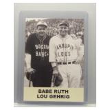 Babe Ruth & Lou Gehrig 1988 JSB