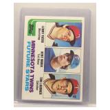 Kent Hrbek 1982 Topps Twins Future Stars