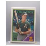 Oakland A's 1988 Topps Team Set