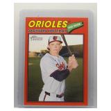 Jackson Holliday 2026 Topps Heritage Red Border