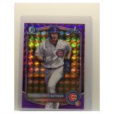 Brett Bateman 2025 1st Bowman Chrome Purple...