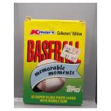 1988 Topps Kmart Baseball Memorable Moments Set