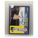 Jim Bouton 2018 Topps Archives Auto