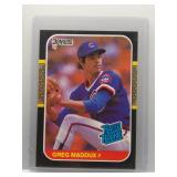 Greg Maddux 1987 Donruss Rookie