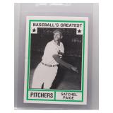 Satchel Paige 1982 TCMA Baseball's Greatest