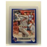 Shohei Ohtani 2022 Topps Blue