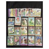 1976 Topps Baseball Card Lot of 33