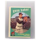 Gene Baker 1959 Topps