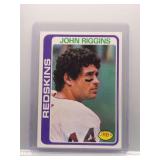 John Riggins 1978 Topps