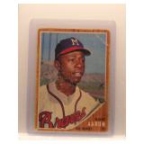 Hank Aaron 1962 Topps