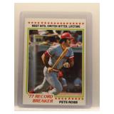 Pete Rose 1978 Topps Record Breaker