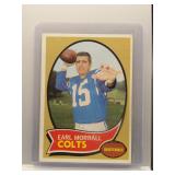 Earl Morrall 1970 Topps