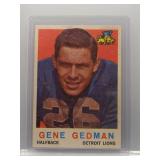 Gene Gedman 1959 Topps