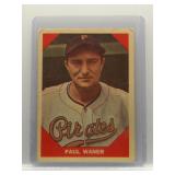 Paul Waner 1960 Fleer