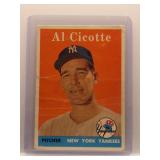 Al Cicotte 1958 Topps