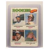 Andre Dawson 1974 Topps Rookie Outfielders