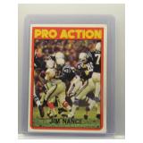 Jim Nance 1972 Topps Pro Action