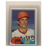 Nolan Ryan 1981 Topps