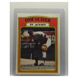 Tom Seaver 1972 Topps In Action