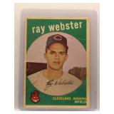 Ray Webster 1959 Topps