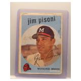 Jim Pisoni 1959 Topps