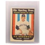 Ed Sadowski 1959 Topps Rookie Star