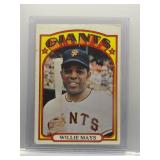 Willie Mays 1972 Topps