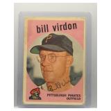 Bill Virdon 1959 Topps