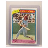 Pete Rose 1980 Topps HIghlights
