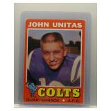 John Unitas 1971 Topps
