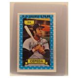 Orlando Cepeda 1974 Kelloggs