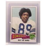 Billy Joe DuPree 1975 Topps